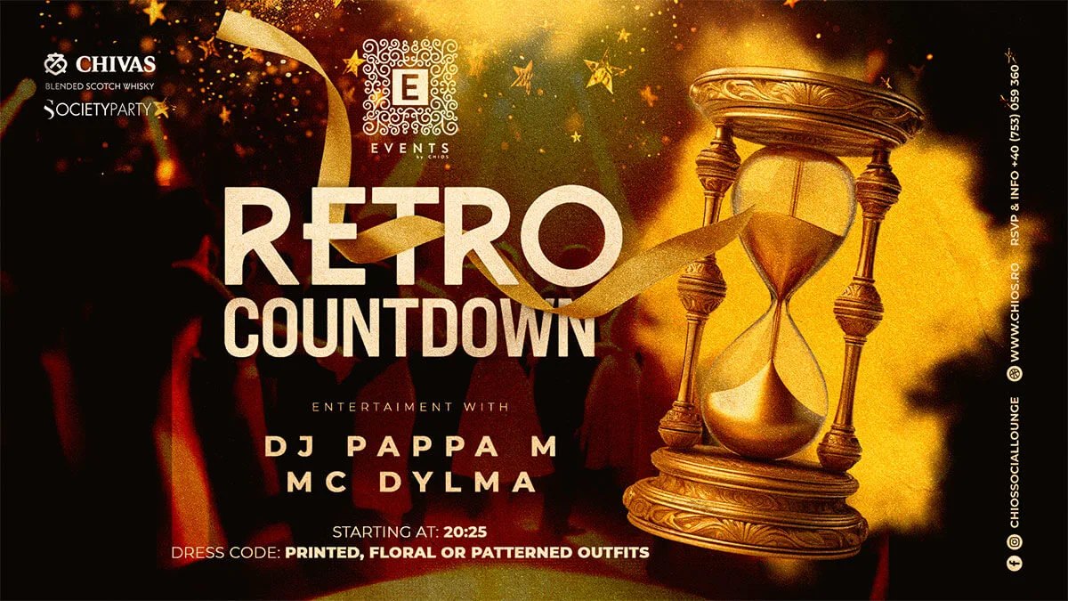 RETRO COUNTDOWN @ EVENTS BY CHIOS 🎉